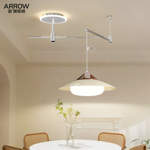 摇臂设计师款餐厅吊灯2026新款灯