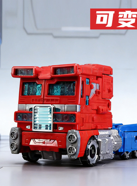 变形玩具擎天围城柱金刚MM男孩儿童外传汽车机器人01礼物模型手办