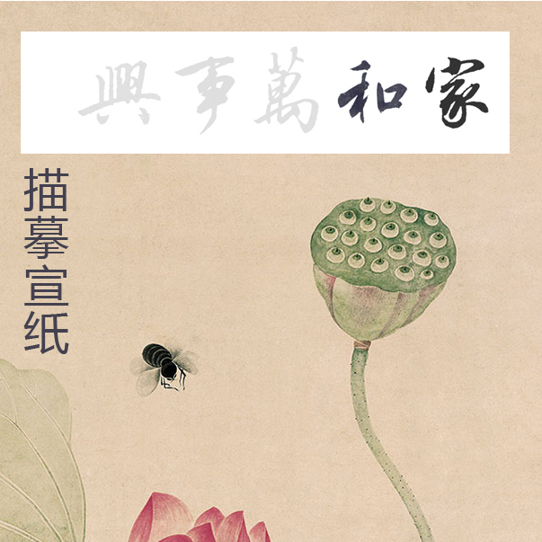 书法作品上海描红有林书法半熟宣