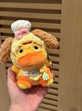 正版水豚噜噜换装可爱毛绒包包挂件创意生日礼物闺蜜情侣挂饰钥匙