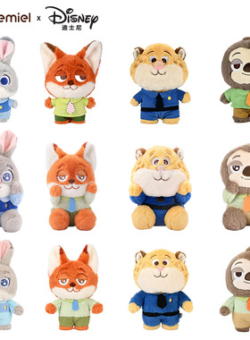 正版疯狂动物城系列闪电挂件公仔朱迪尼克狐狸毛绒玩偶男女生礼物