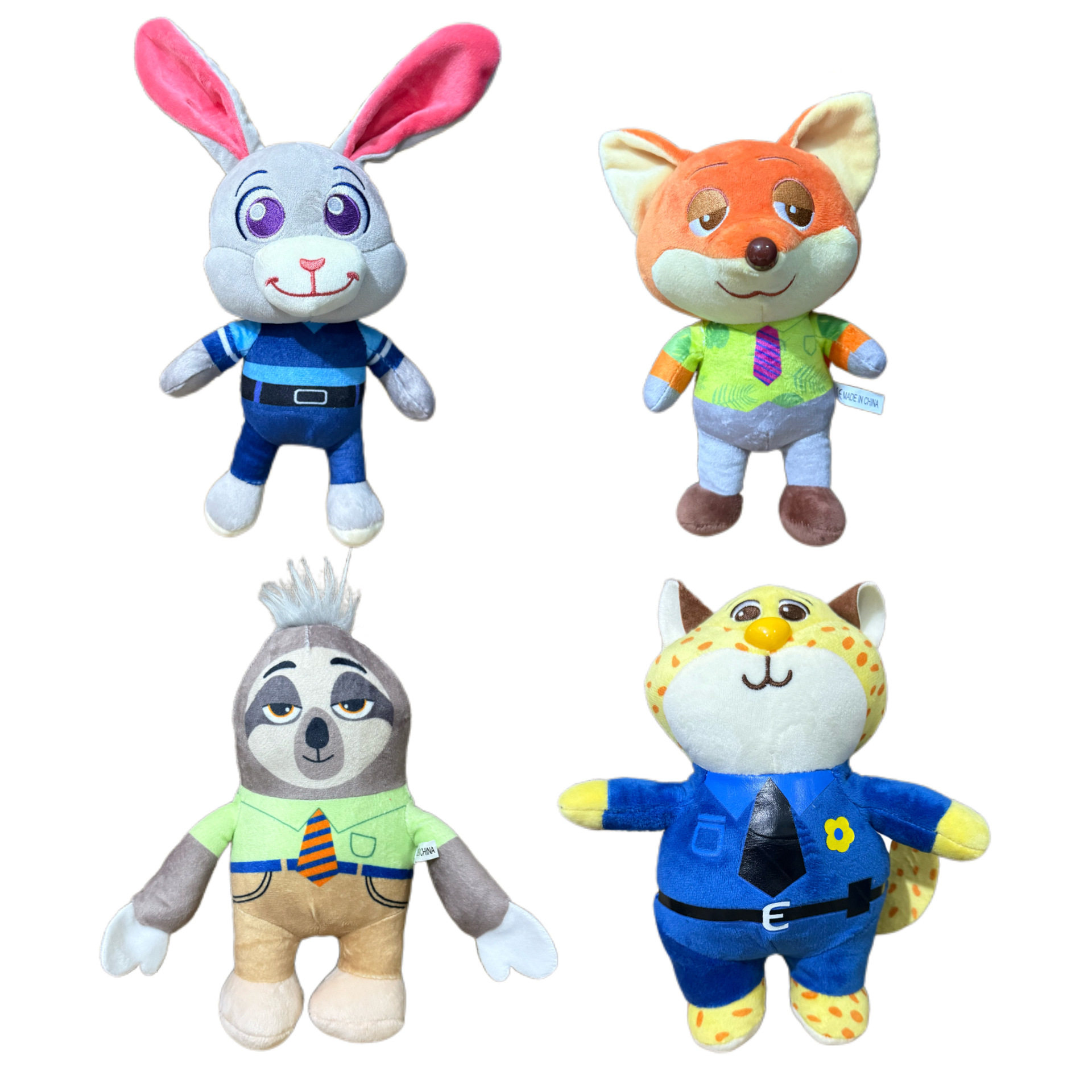 疯狂动物城朱迪儿童尼克狐狸公仔玩具毛绒兔子礼物毛绒玩偶公仔