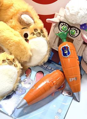 疯狂动物城同胡萝卜录音笔卡通朱迪尼克小巧录音器卡通圆珠笔文具