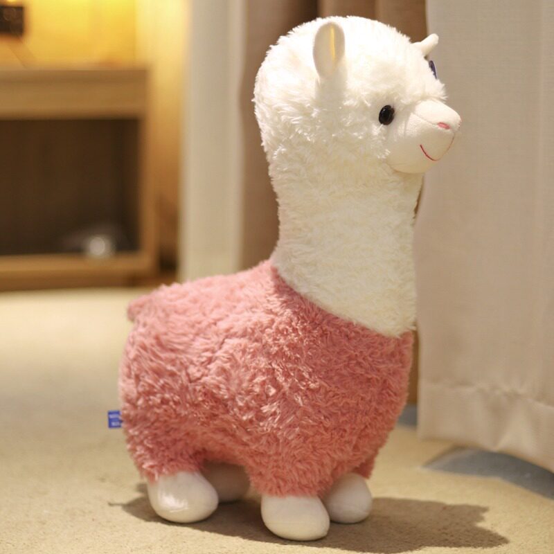 可爱羊驼公仔毛绒玩具小羊睡觉抱枕布娃娃草泥马玩偶男女生日礼物
