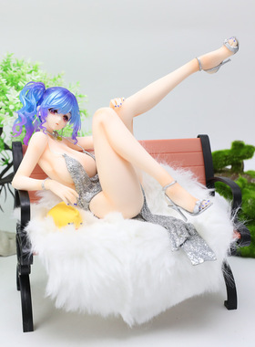 跨境新品爆款碧蓝美少女航线GK圣路易斯椅子圣姨手办车载机箱摆件