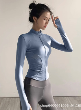 2025秋季普拉提速干衣运动健身服户外跑步外套女lulu瑜伽服套装