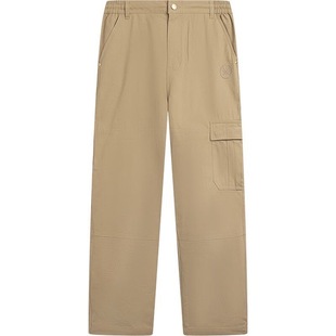 韦德系列宽松直筒运动裤 新款 AKXV271 男子2025冬季 李宁休闲长裤