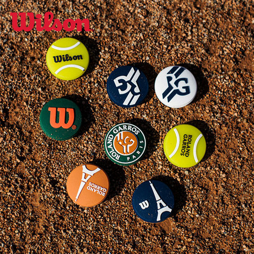 wilson威尔胜球拍避震器单粒卡装