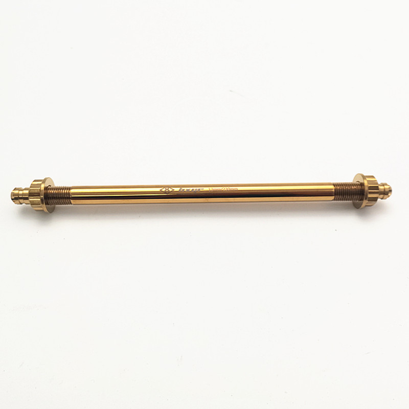 电动车平叉轴M12细牙不锈钢中轴