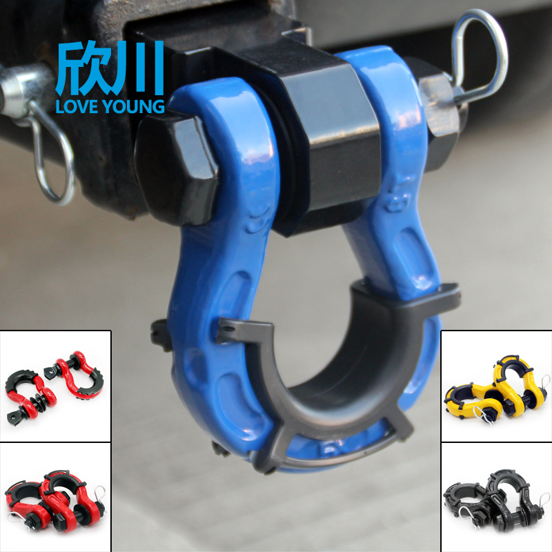 美式弓形拖车钩卸扣高强度马蹄勾