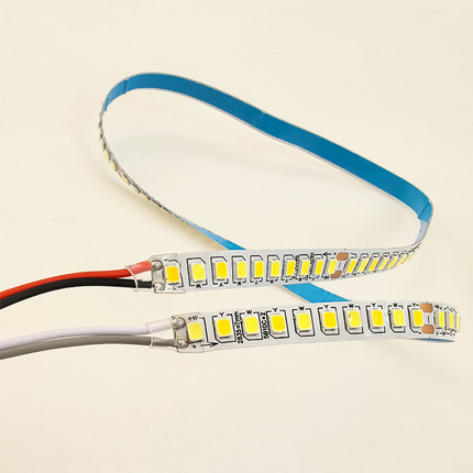 led圈圈灯芯柔性软灯带自贴带背胶7MM宽度超亮改造异形灯替换220V