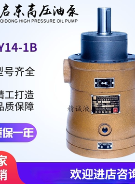 启东高压油泵厂10/16/25/32/40/63/80/108/160MCM14-1B轴向柱塞泵