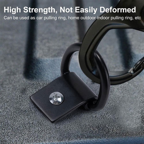 圆形D型汽车拖钩地钩固定挂扣