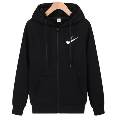 秋冬季拉链大码开衫男士卫衣