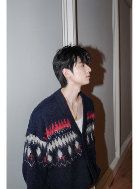 ESC MAN STUDIO/自制  提升穿搭氛围感 针织开衫上衣休闲毛衣单品