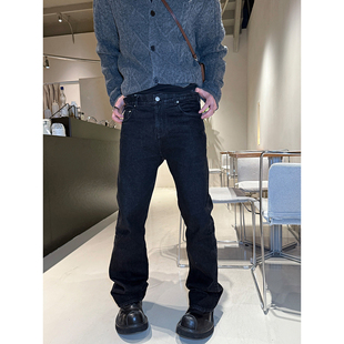 ESC MAN STUDIO/上身显瘦的冈山牛仔中腰休闲百搭微喇牛仔裤长裤