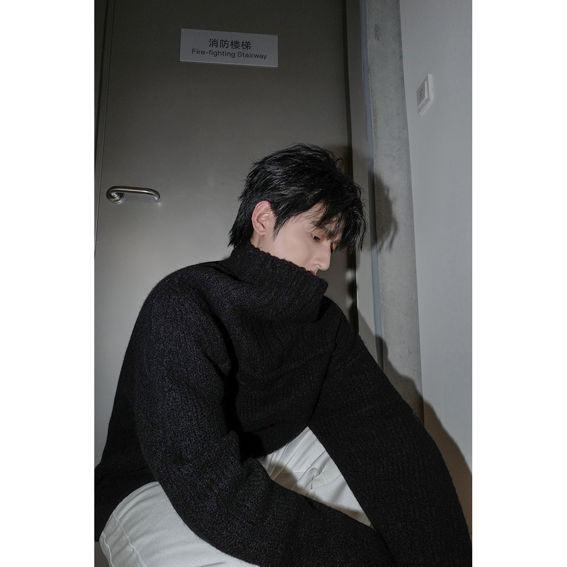 ESC MAN STUDIO/自制 用料扎实 好看又好穿的套头毛衣高领上衣