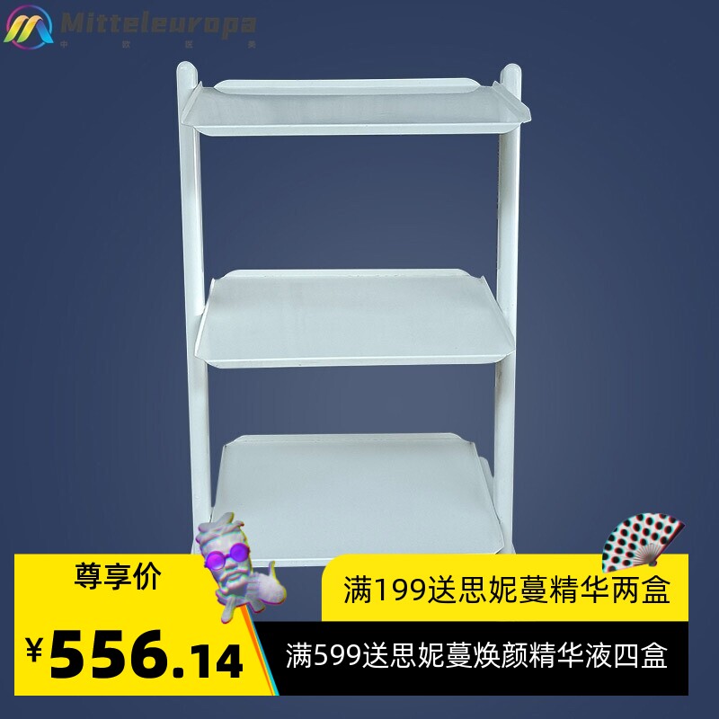 三层美容院牙科口腔仪器车小推车移动美容医用工具车医疗器械车