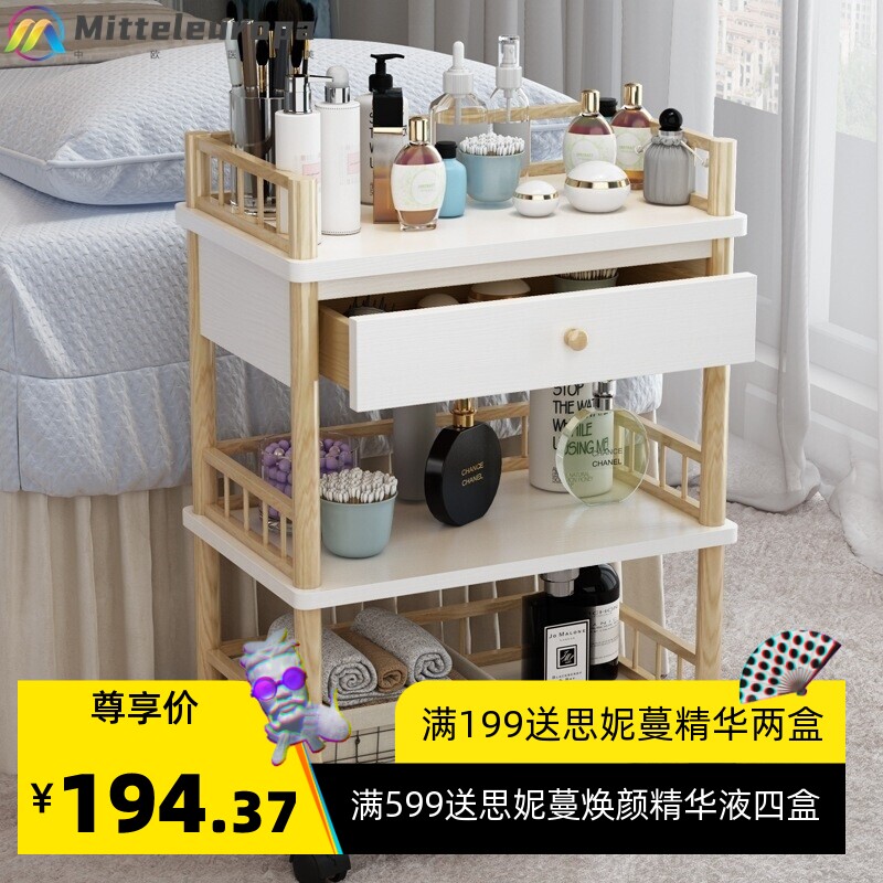 工具车美容院置物架滑轮大号多层剪发柜理发店小推车口腔化妆牙科