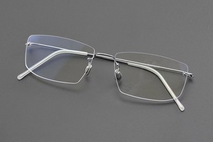 LINDBERG林德伯格赵露思同款2269眼镜框  超轻纯钛无框眼镜架