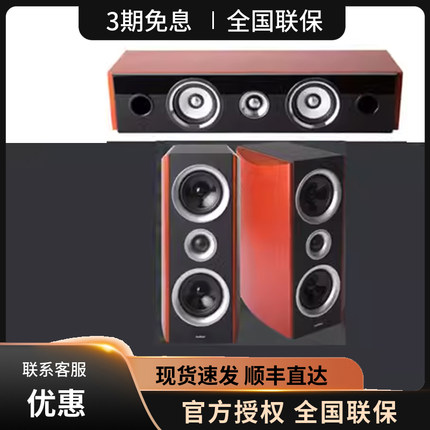 爱浪DT-C3中置S6环绕  家庭影院中置环绕音响木质音箱