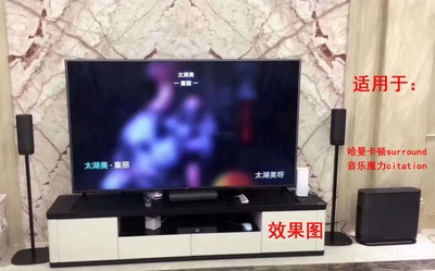 适配 哈曼卡顿surround/音乐魔力citation环绕落地支架一对装