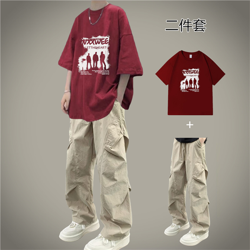 2025穿男两件套夏季一otd