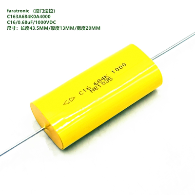 684K 0.68uF 1000VDC C16原装法拉 C163A684K0A4000 IGBT吸收电容