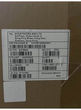 原装AVX FFLI6-A002--A 1000uF 800VDC 70A 高压直流支撑薄膜电容