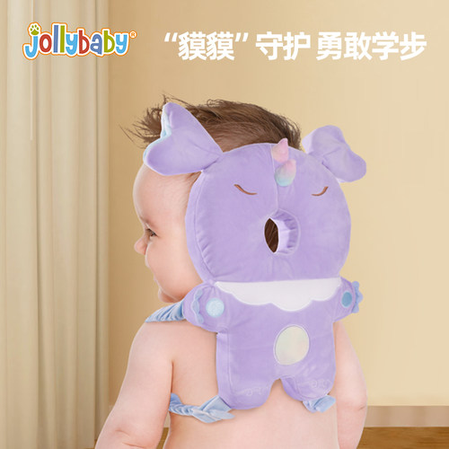 婴儿防摔枕头护头帽jollybaby