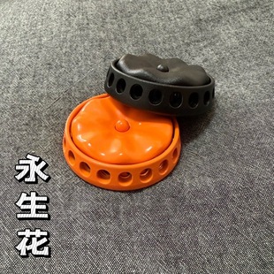 永生花指尖陀螺密集段落棘轮金属啪啪币edc推牌解压玩具减压神器