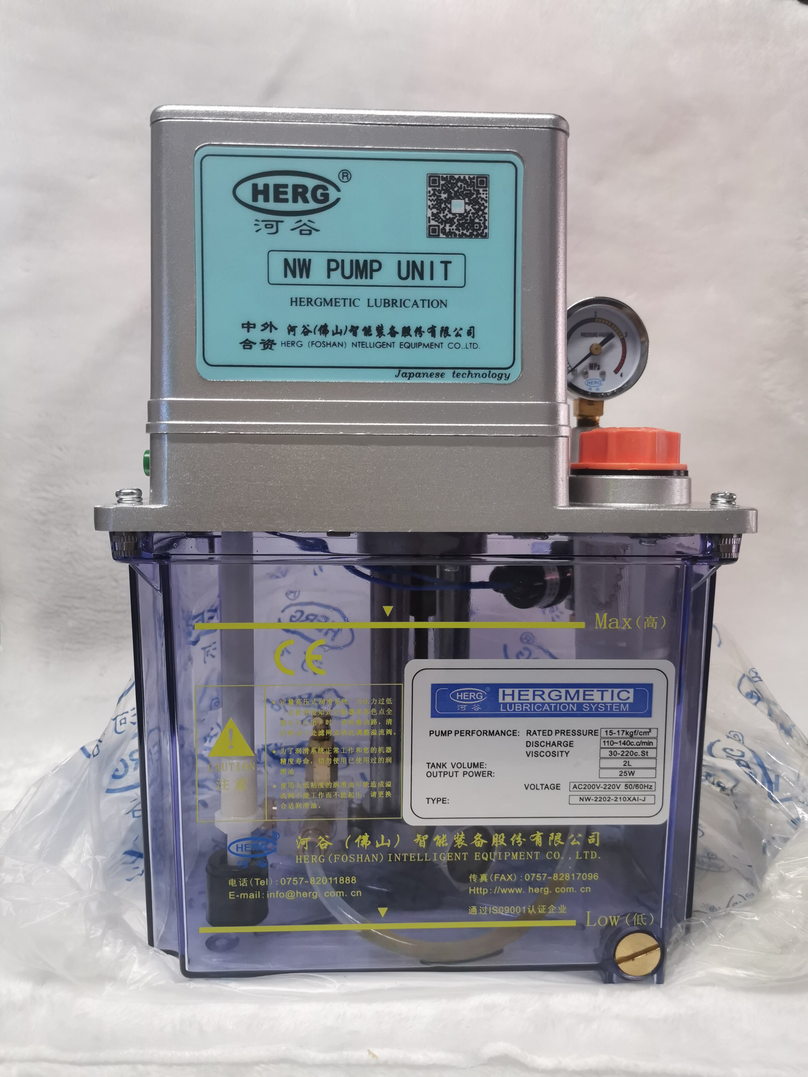河谷正品nw-2202-210x 加工中心润滑泵nw-2232-410x