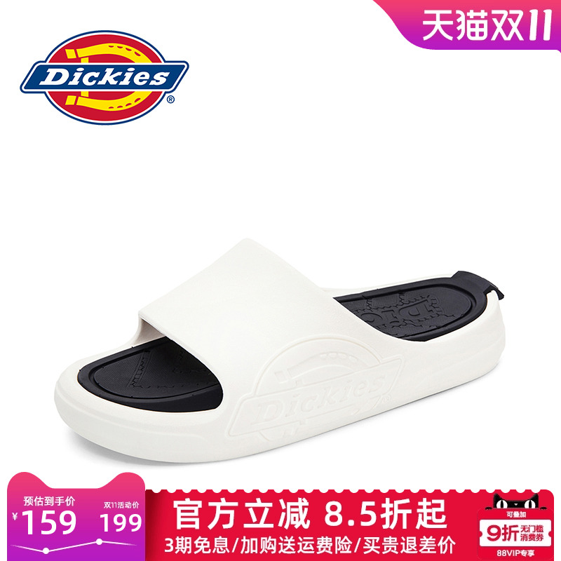 dickies拖鞋男夏季外穿厚底耐磨