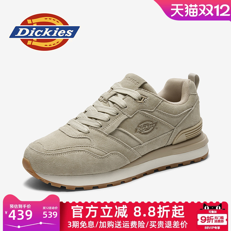 dickies男鞋秋季运动阿甘鞋
