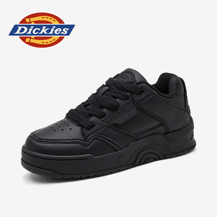 Dickies板鞋男款2026秋季新款男鞋厚底黑色百搭男士运动休闲鞋子