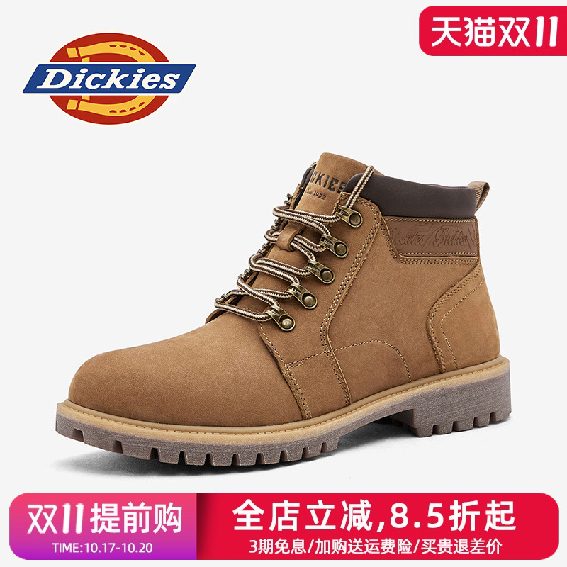dickies男鞋秋季休闲马丁靴