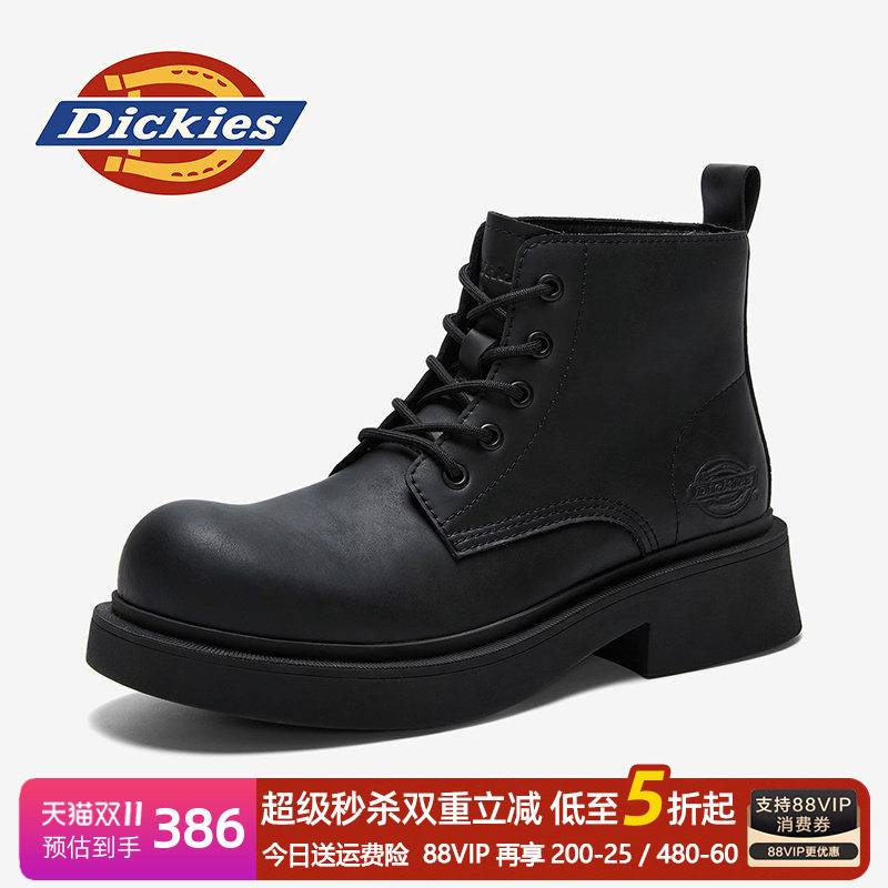 dickies男鞋四季英伦马丁靴