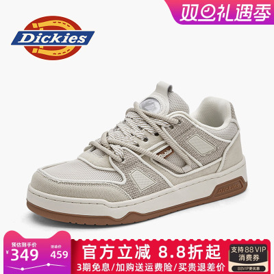 Dickies2025新款透气厚底板鞋
