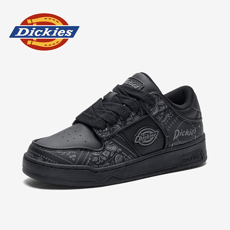 Dickies板鞋男款2026夏季新款男鞋低帮黑色男士休闲鞋子百搭潮鞋