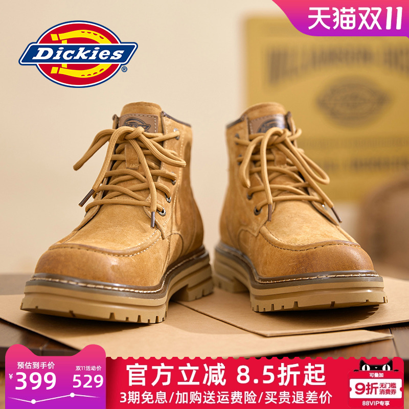 dickies男马丁靴秋季休闲鞋