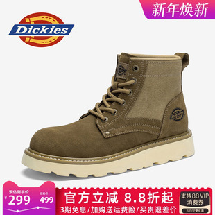 冬季 高帮工装 靴子2025新款 英伦男士 靴男靴 男鞋 Dickies马丁靴男款