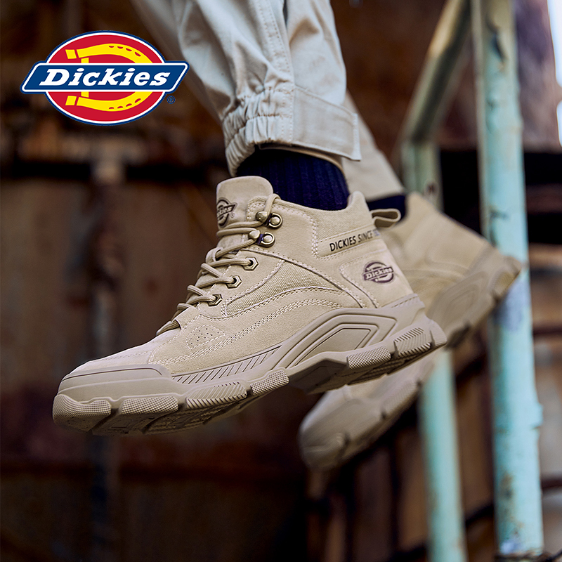 Dickies馬丁靴男高幫雪地靴