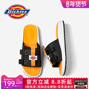 Dickies男拖鞋外穿2026新款冬季耐磨凉拖男士户外踩屎感沙滩凉鞋