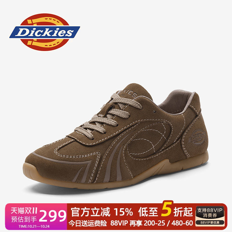 Dickies德训鞋男款2026新款男鞋秋季男生潮流赛车鞋男士休闲板鞋