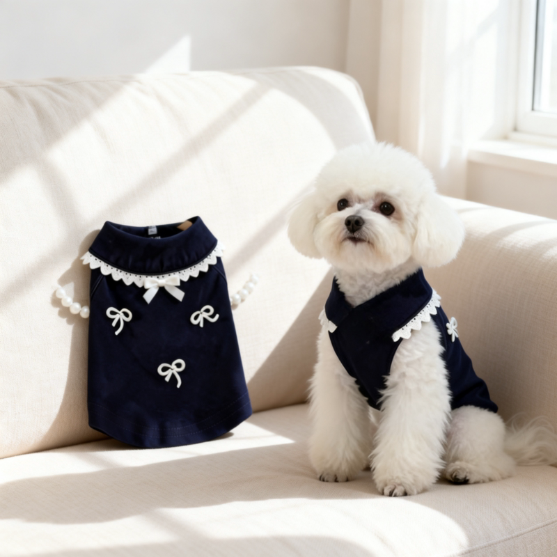 宠物狗狗衣服秋冬中小型犬比熊泰迪雪纳瑞猫咪约克夏德绒背心吊带