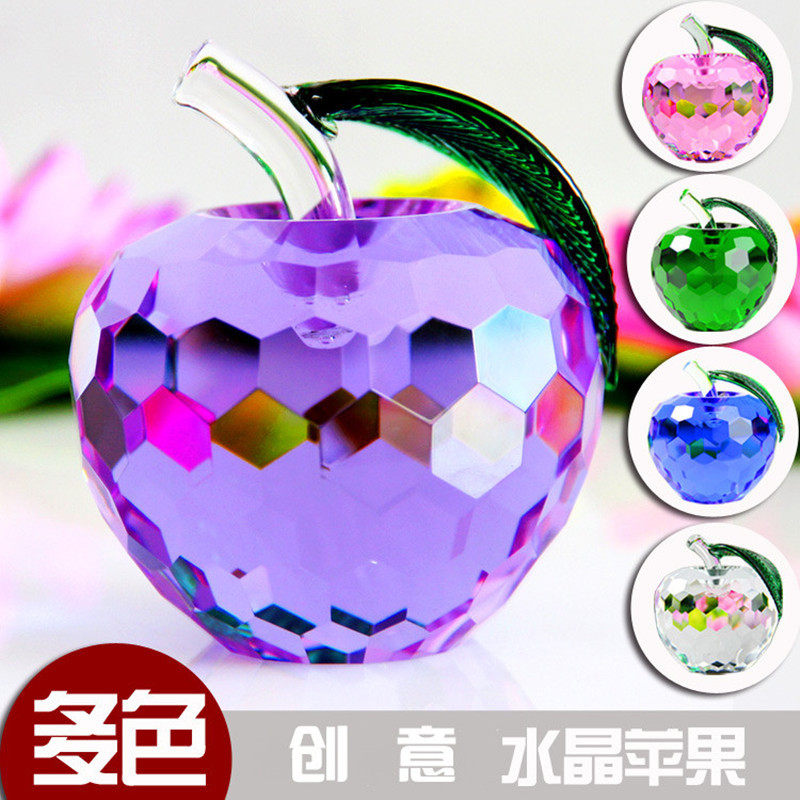 水晶苹果平安夜圣诞节礼物送女朋圣诞礼品