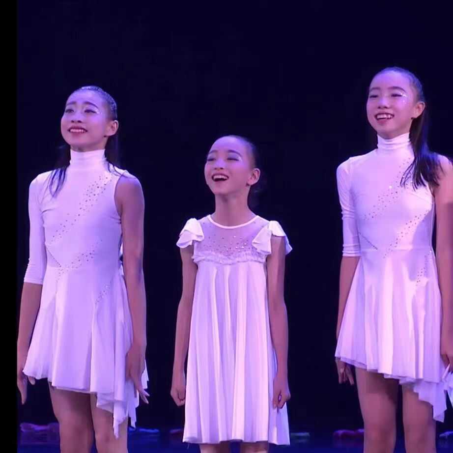 现代舞幼儿舞蹈我我我儿童演出服我爱中国舞古典服芭蕾拉丁舞蹈服