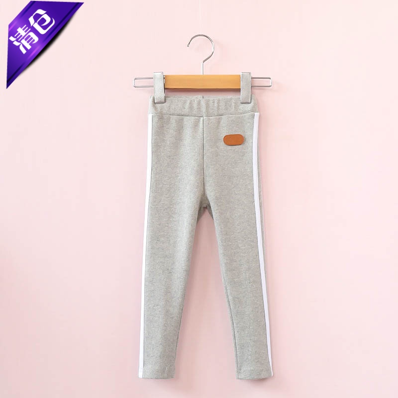 女童纯棉修身百搭打底裤