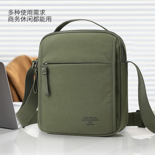 外出便携背包 通勤包包女轻便单肩包男士 大容量男式 斜挎包2026新款