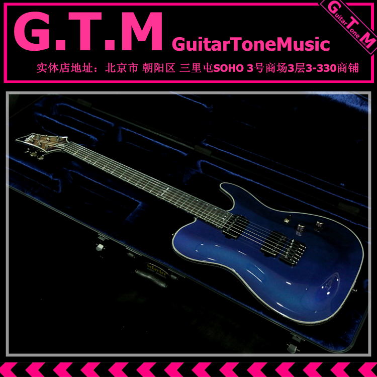 Schecter Hellraiser Hybrid PT UV 电吉他 变色龙 韩产